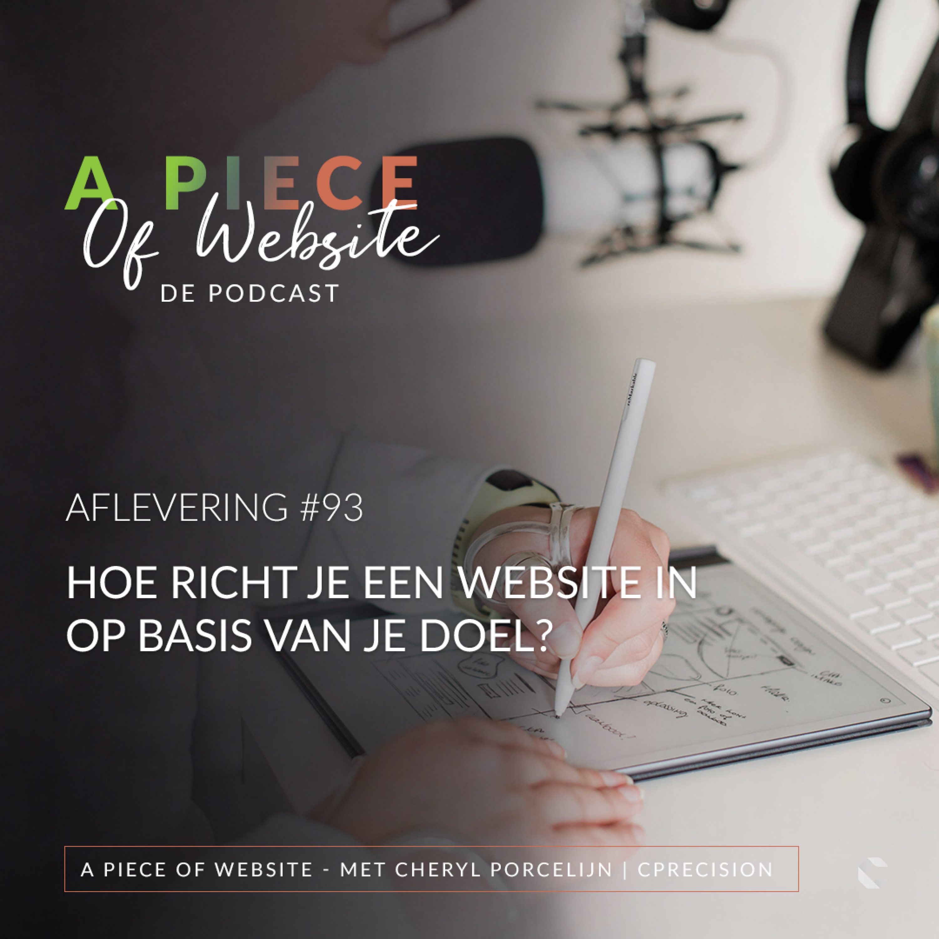 93: Hoe richt je een website in op basis van je doel? episode artwork