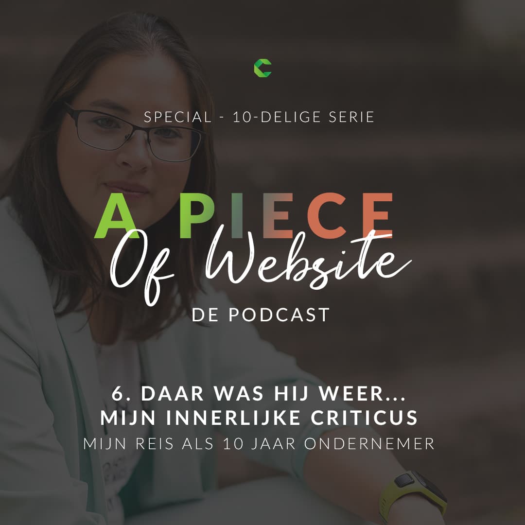 40: SPECIAL; Daar was hij weer... mijn innerlijke criticus – mijn reis als 10 jaar ondernemer episode artwork