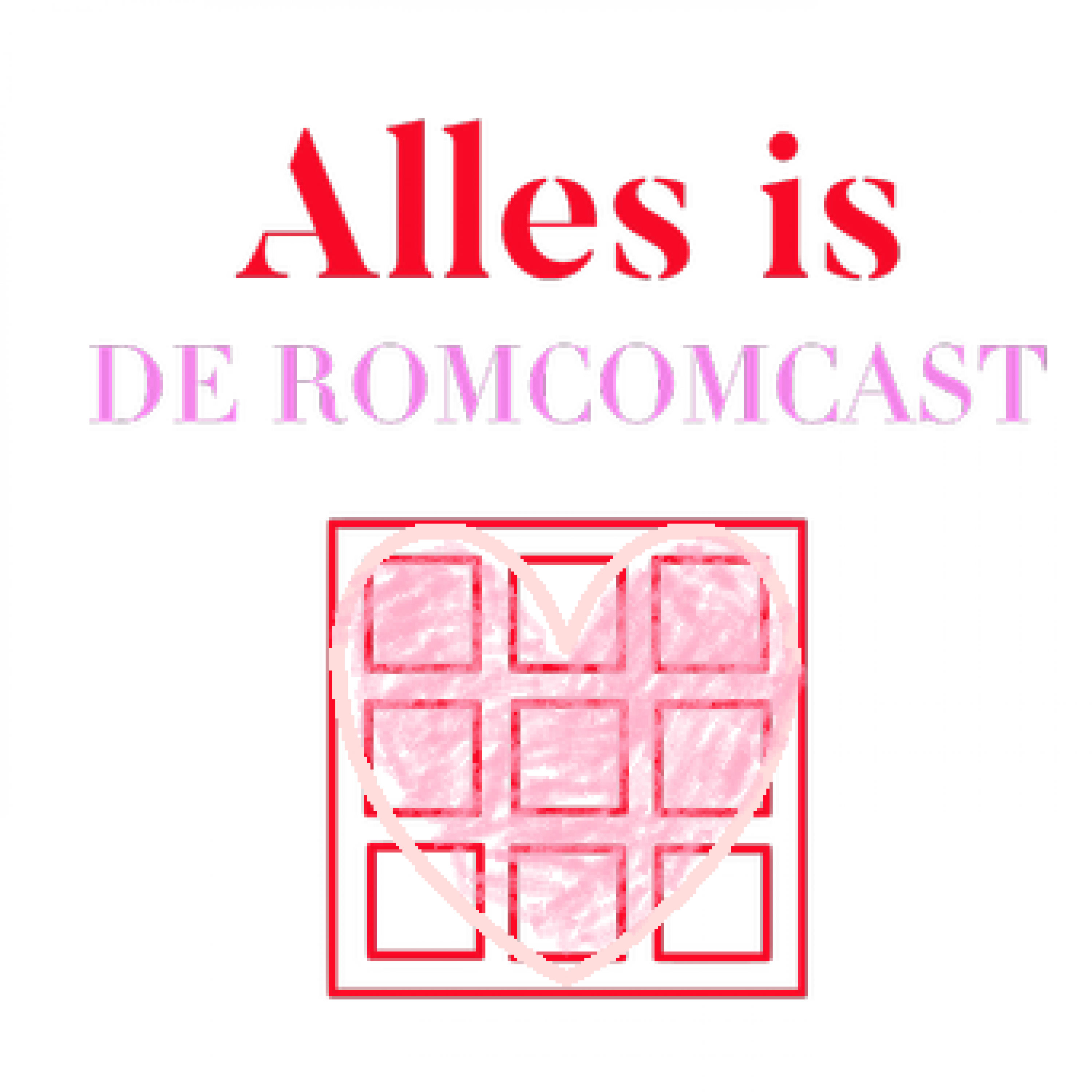 Logo Alles is: de Romcomcast