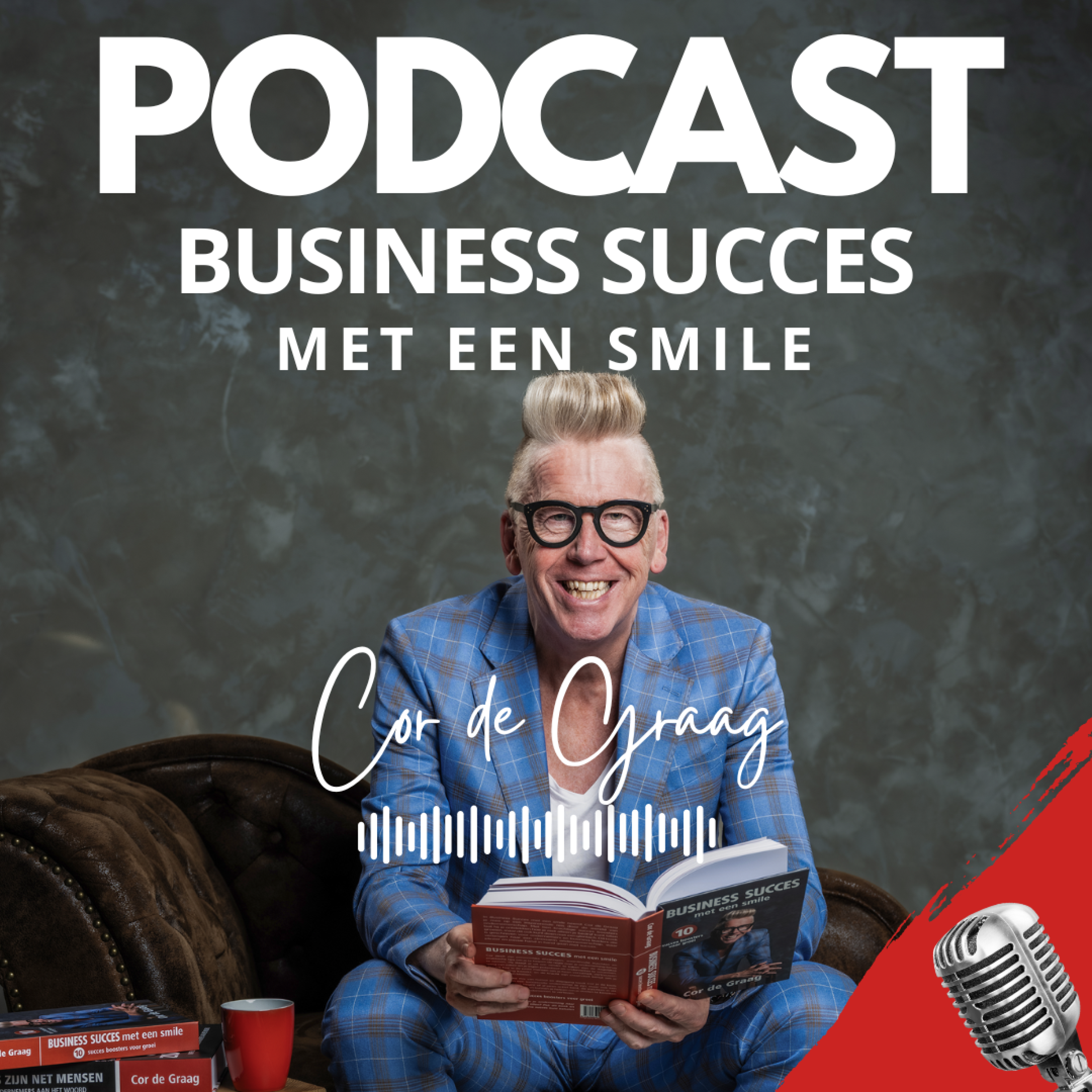 BUSINESS SUCCES met een smile podcast artwork