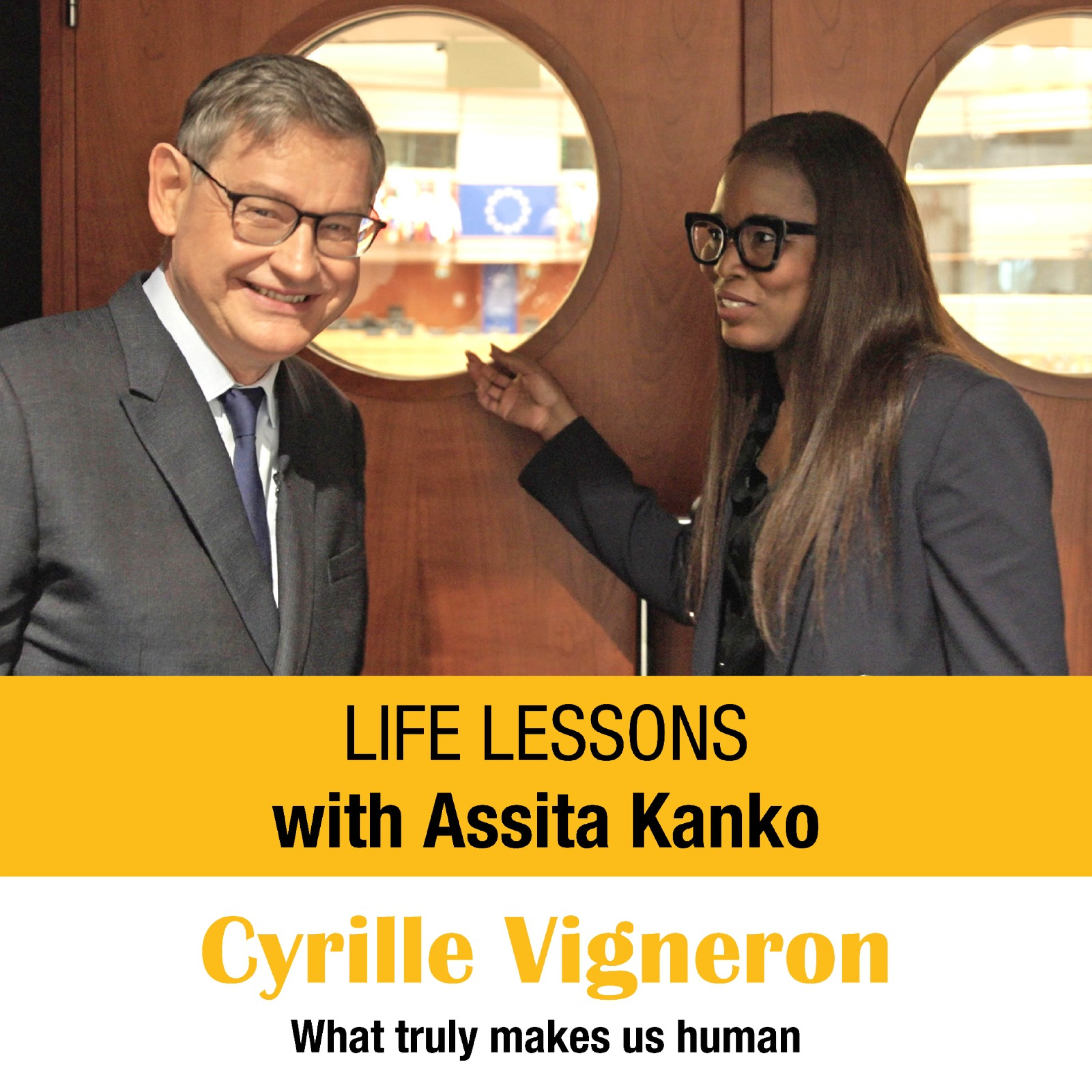 S02E03 Assita Kanko in gesprek met Cyrille Vigneron (EN) episode artwork