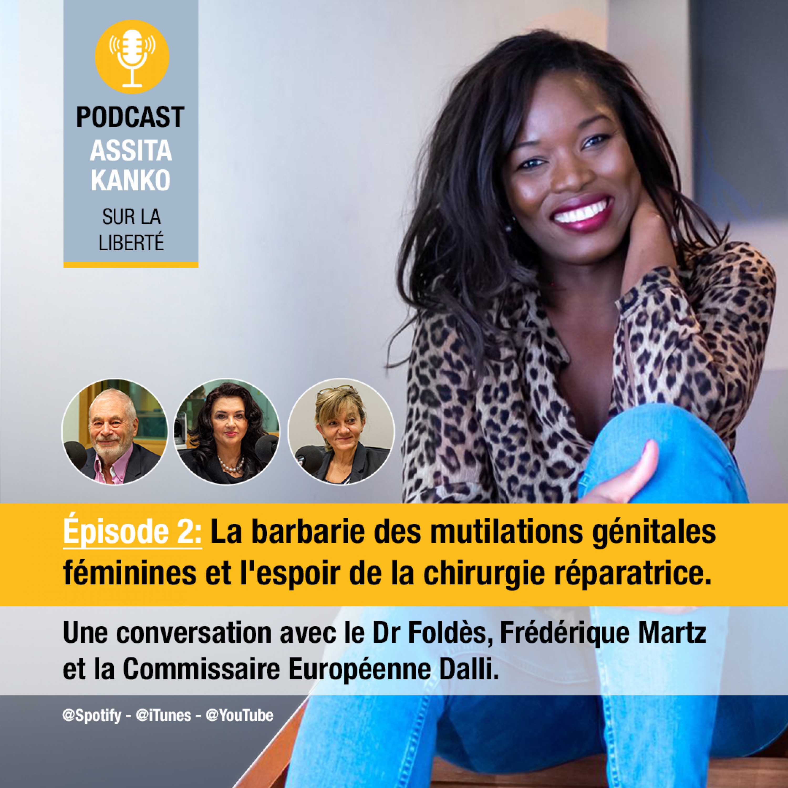 2. Mutilations génitales Féminines | une conversation sur la chirurgie reconstructive et l’absurdité de la médicalisation des Mutilations Génitales episode artwork