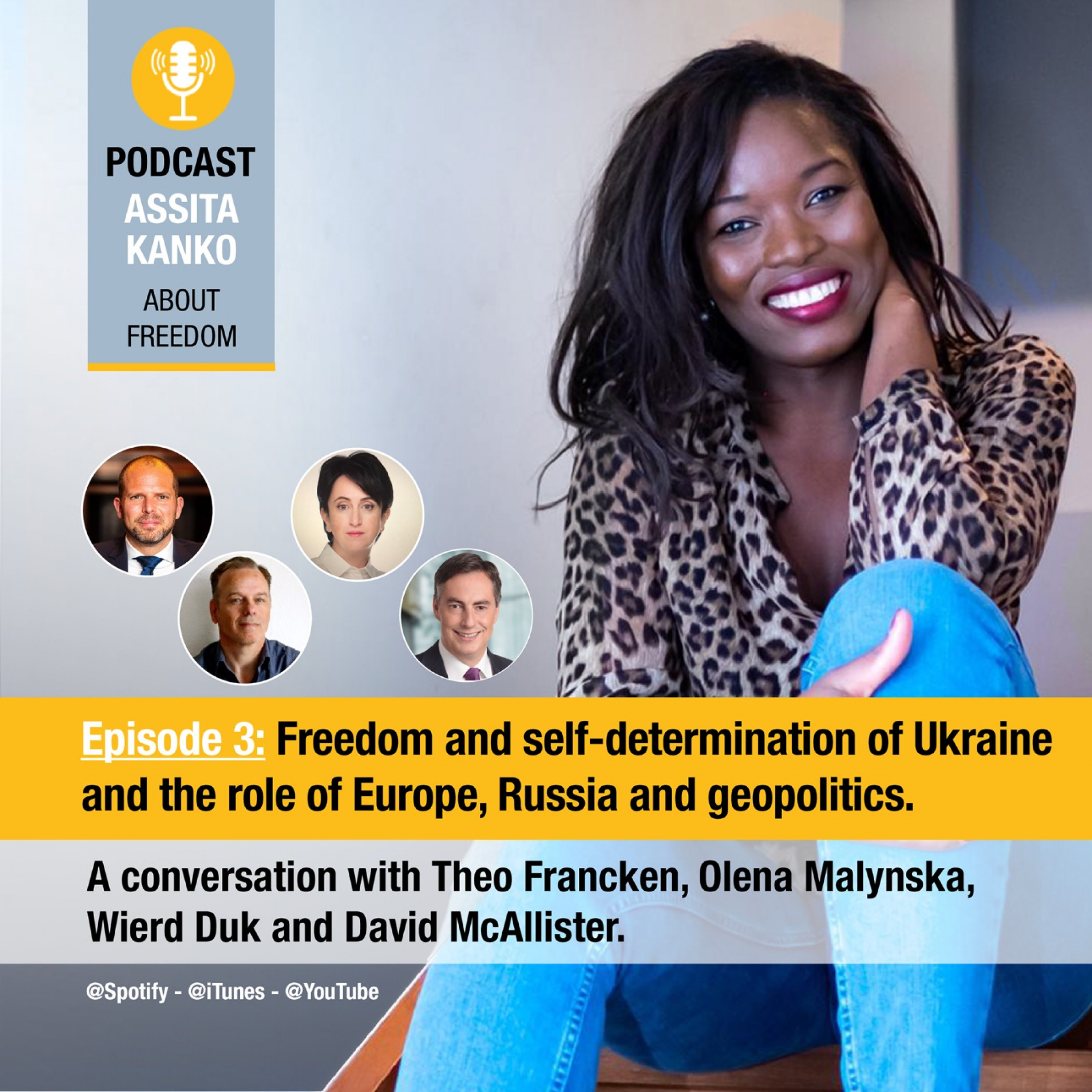 3. Freedom and self-determination of Ukraine and the role of Europe, Russia and geopolitics. episode artwork