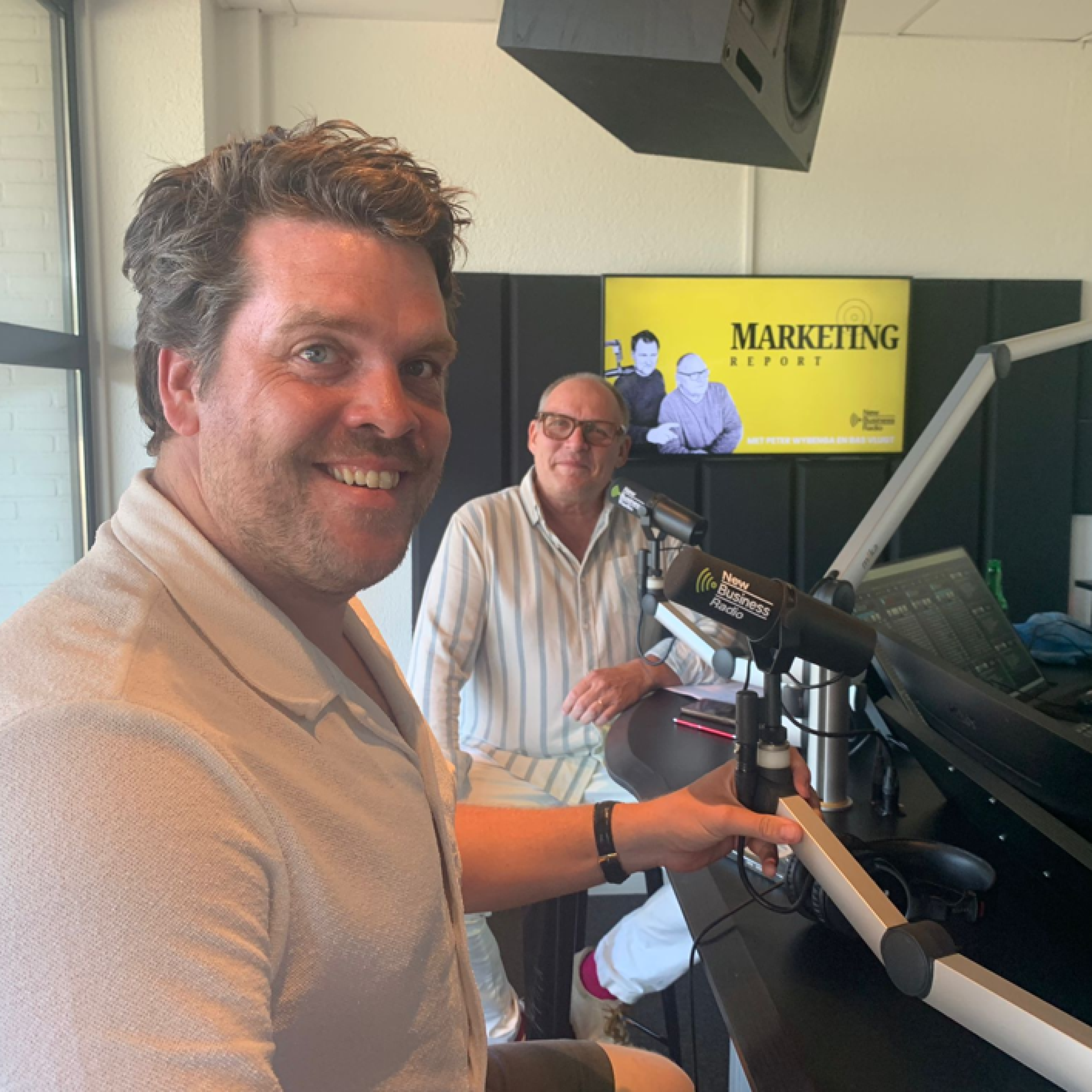 Marketing Report Radio: Reinier Steures over Natwerk episode artwork