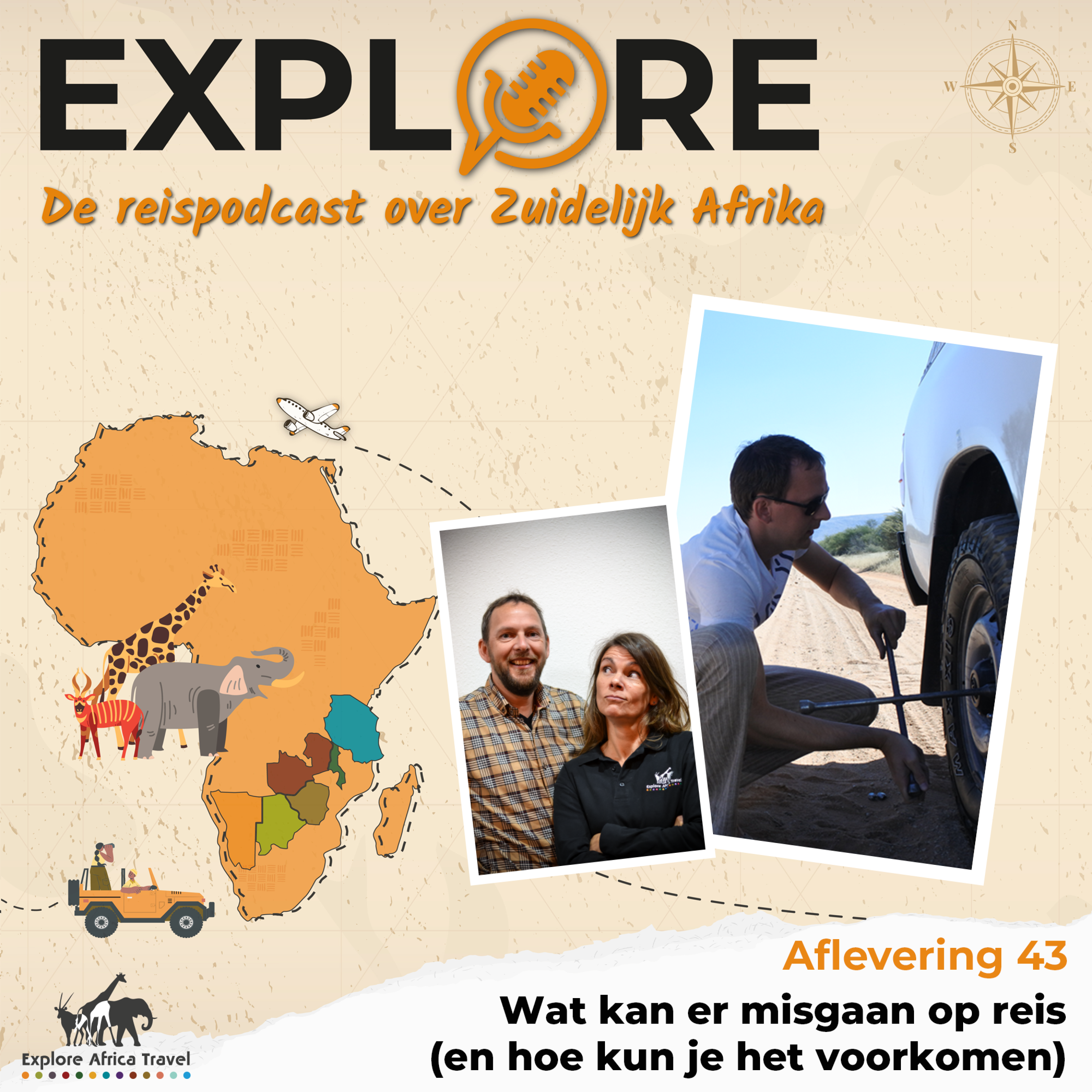 #43 Explore - Wat kan er mis gaan op reis (en hoe kun je het voorkomen)