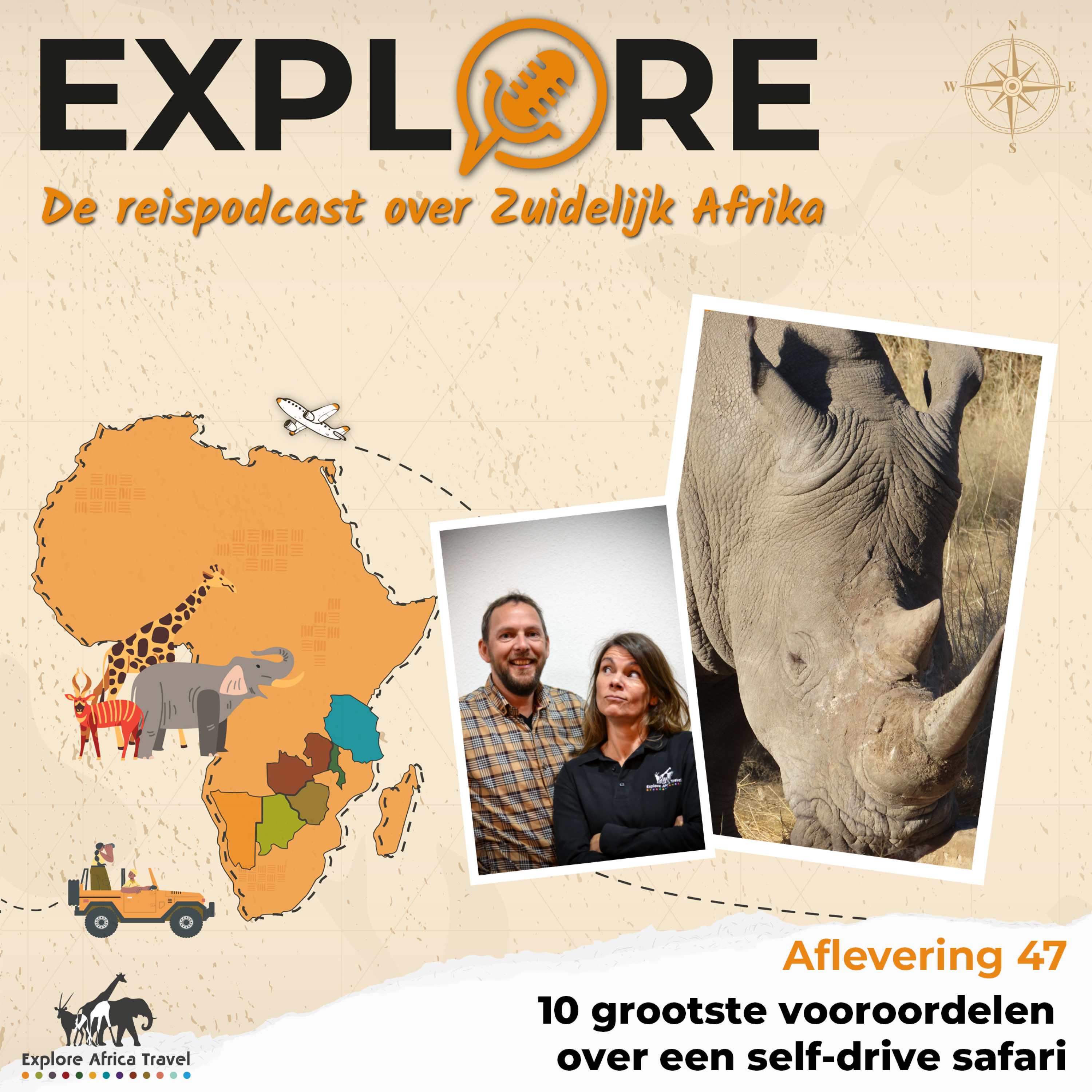 #47 Explore - De 10 grootste vooroordelen over een self-drive safari