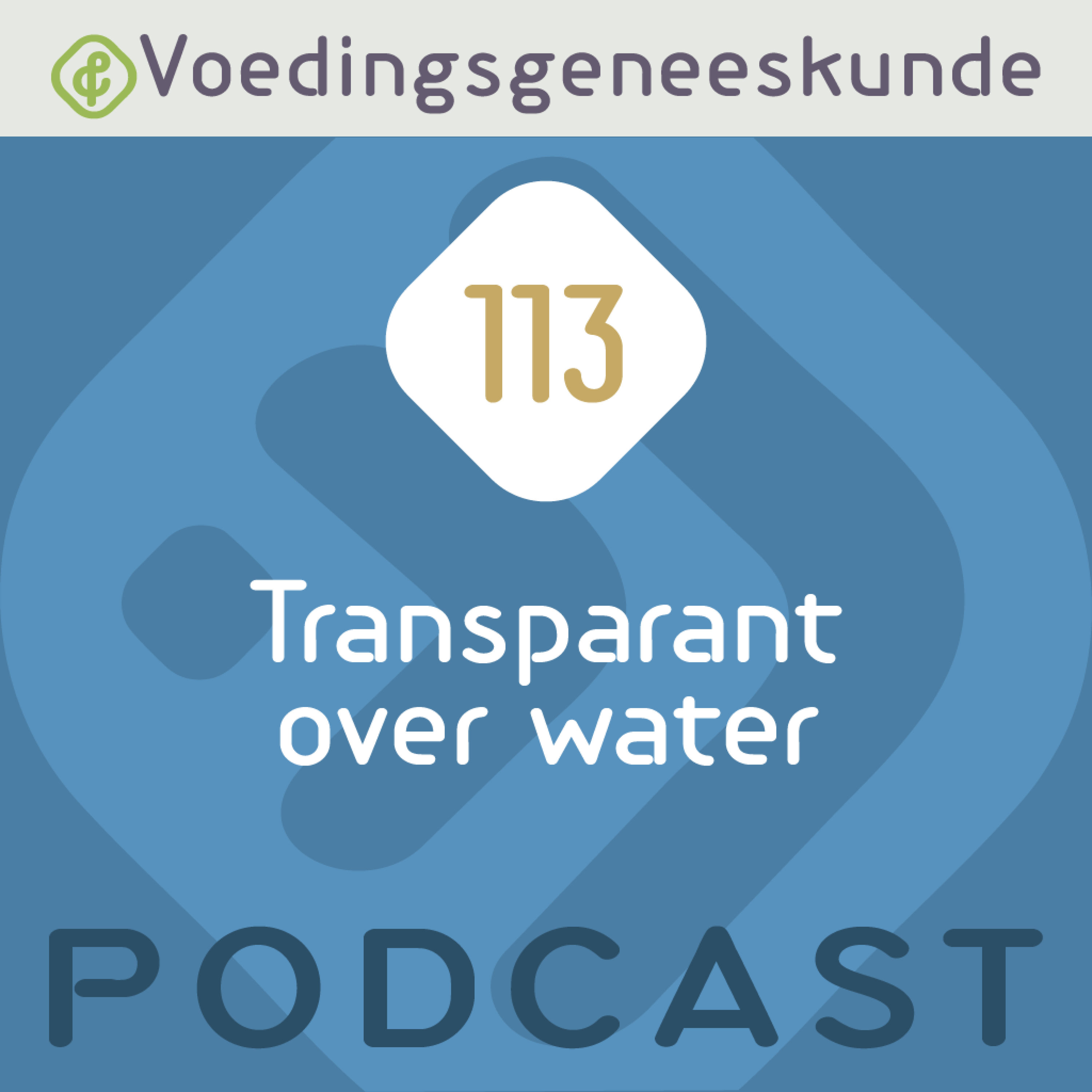 Transparant over water