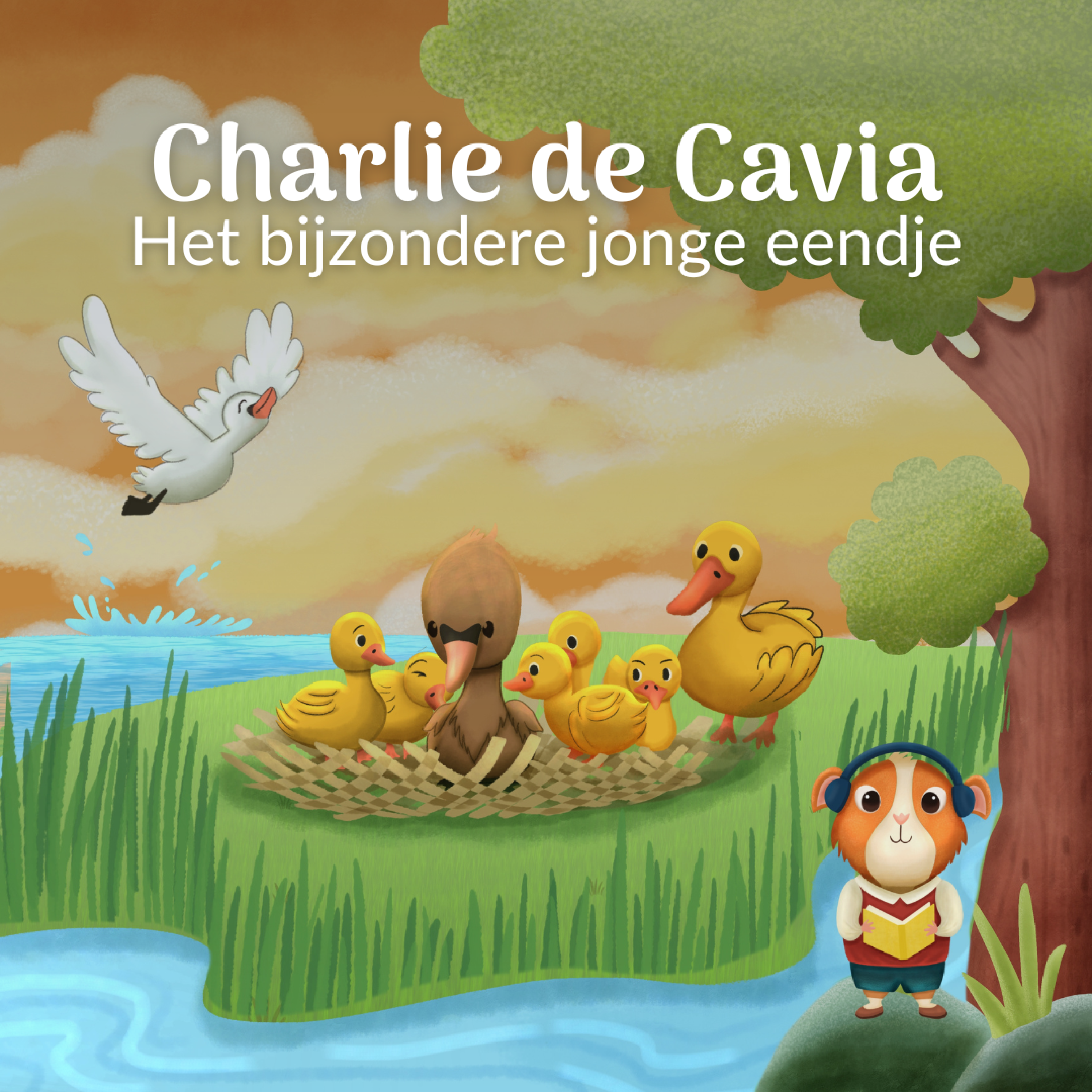 Het bijzondere jonge eendje | Charlie de Cavia