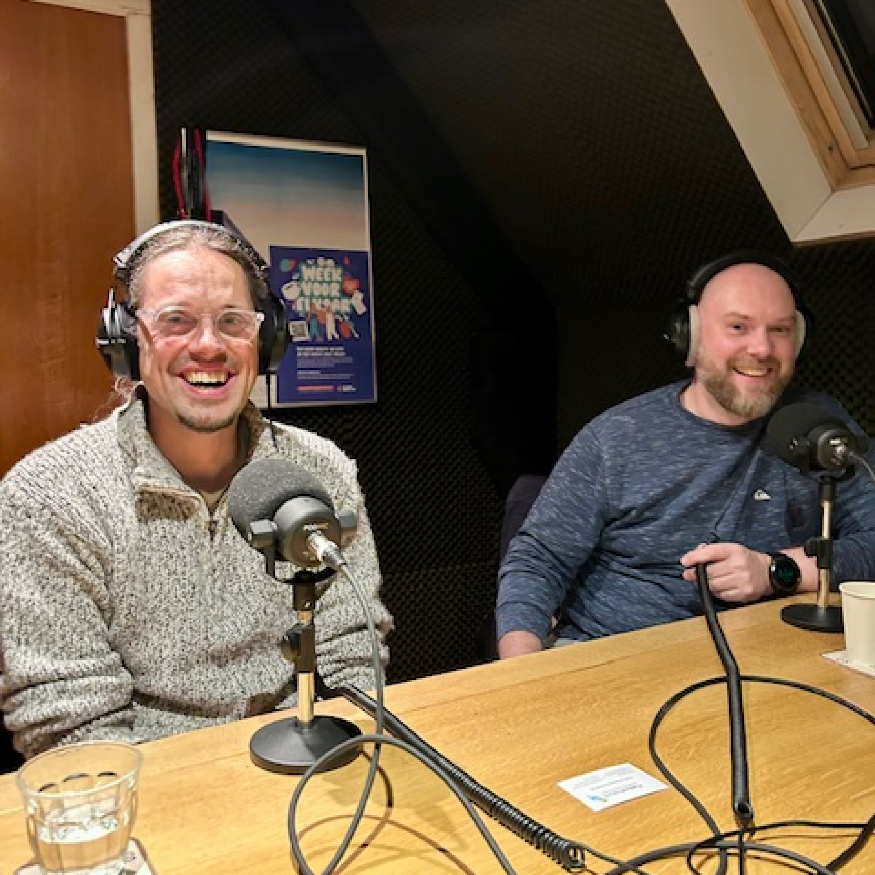 De band Kaellex in de studio De band Kaellex in de studio