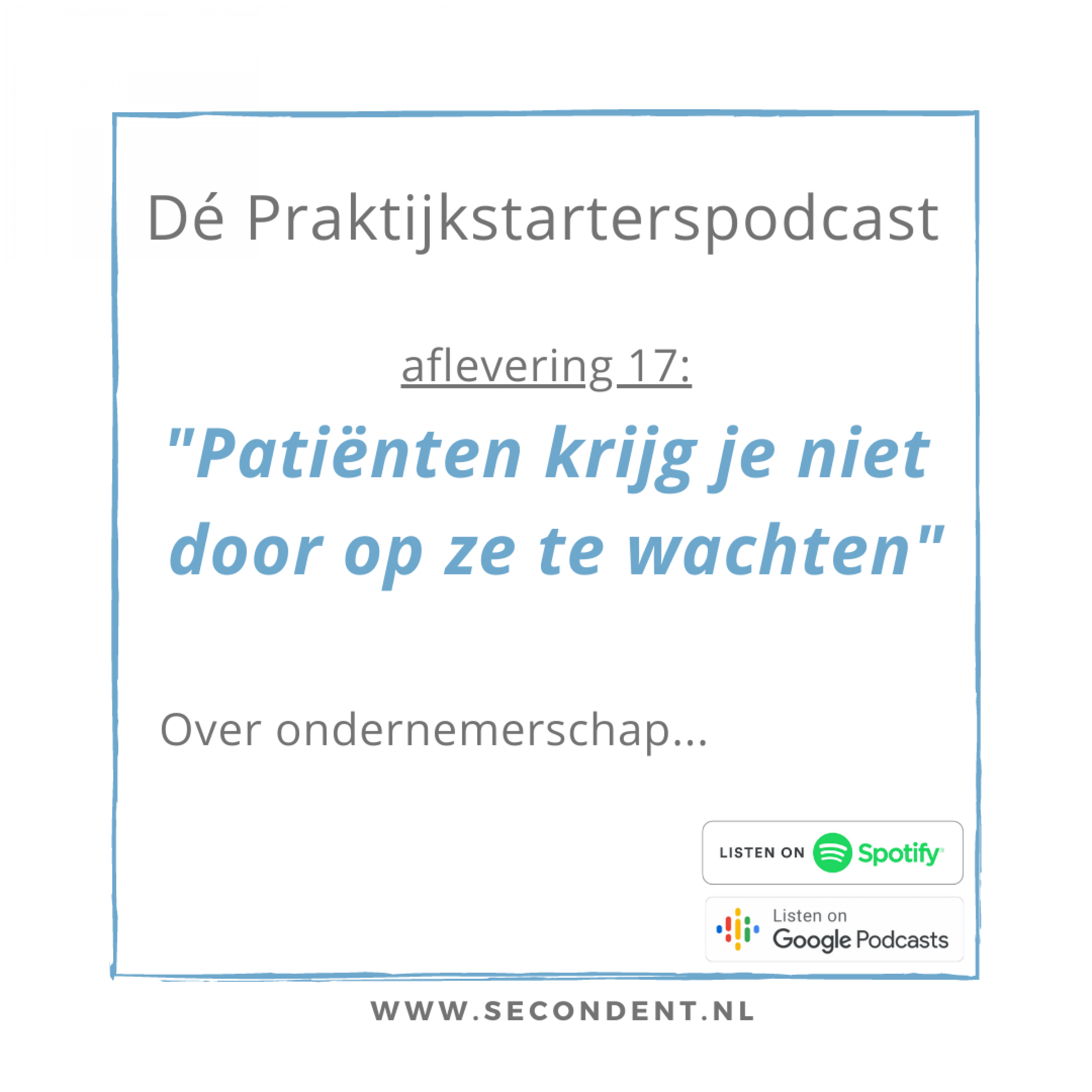 17. Patiënten krijg je niet door op ze te wachten episode artwork