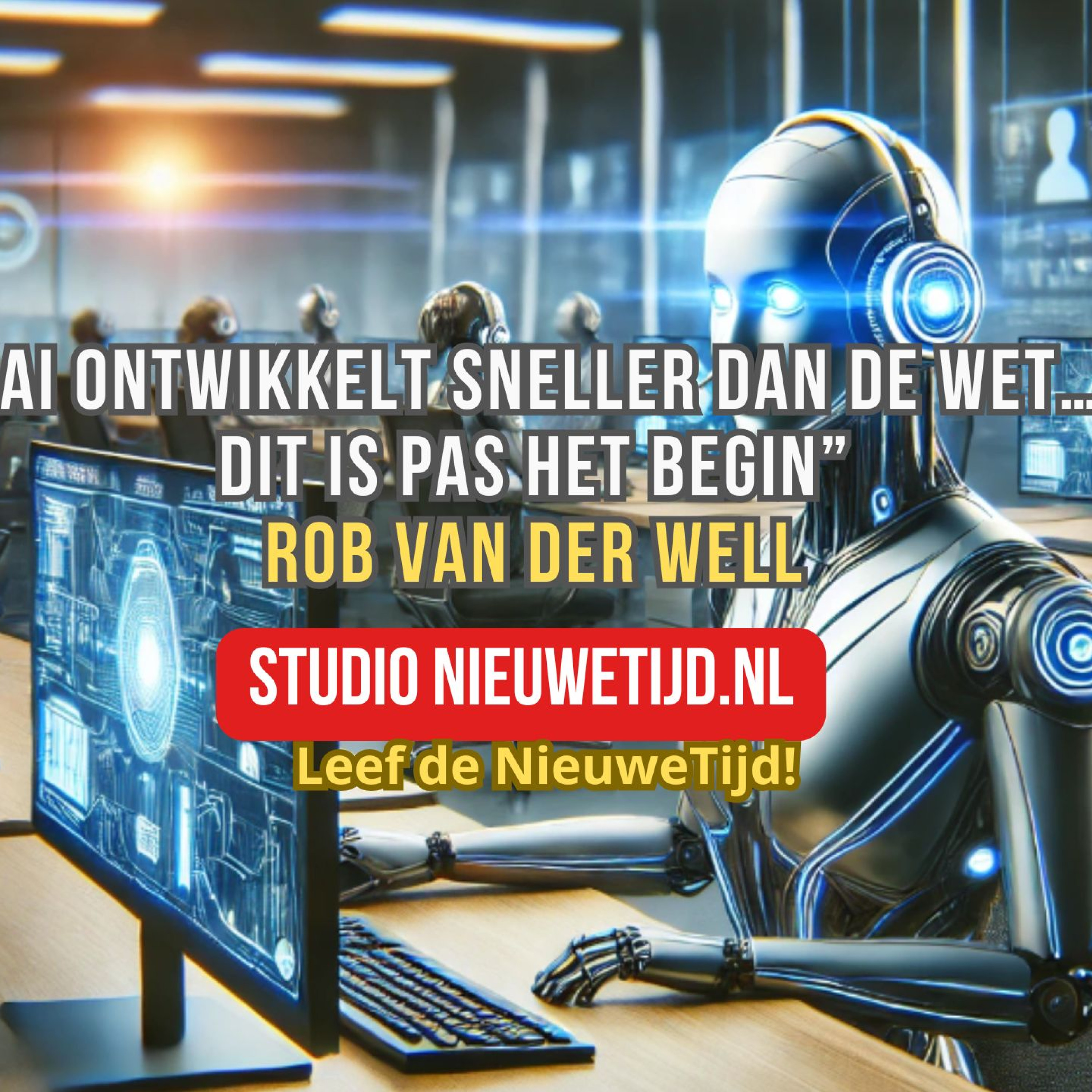 “AI ontwikkelt sneller dan de wet… dit is pas het begin”