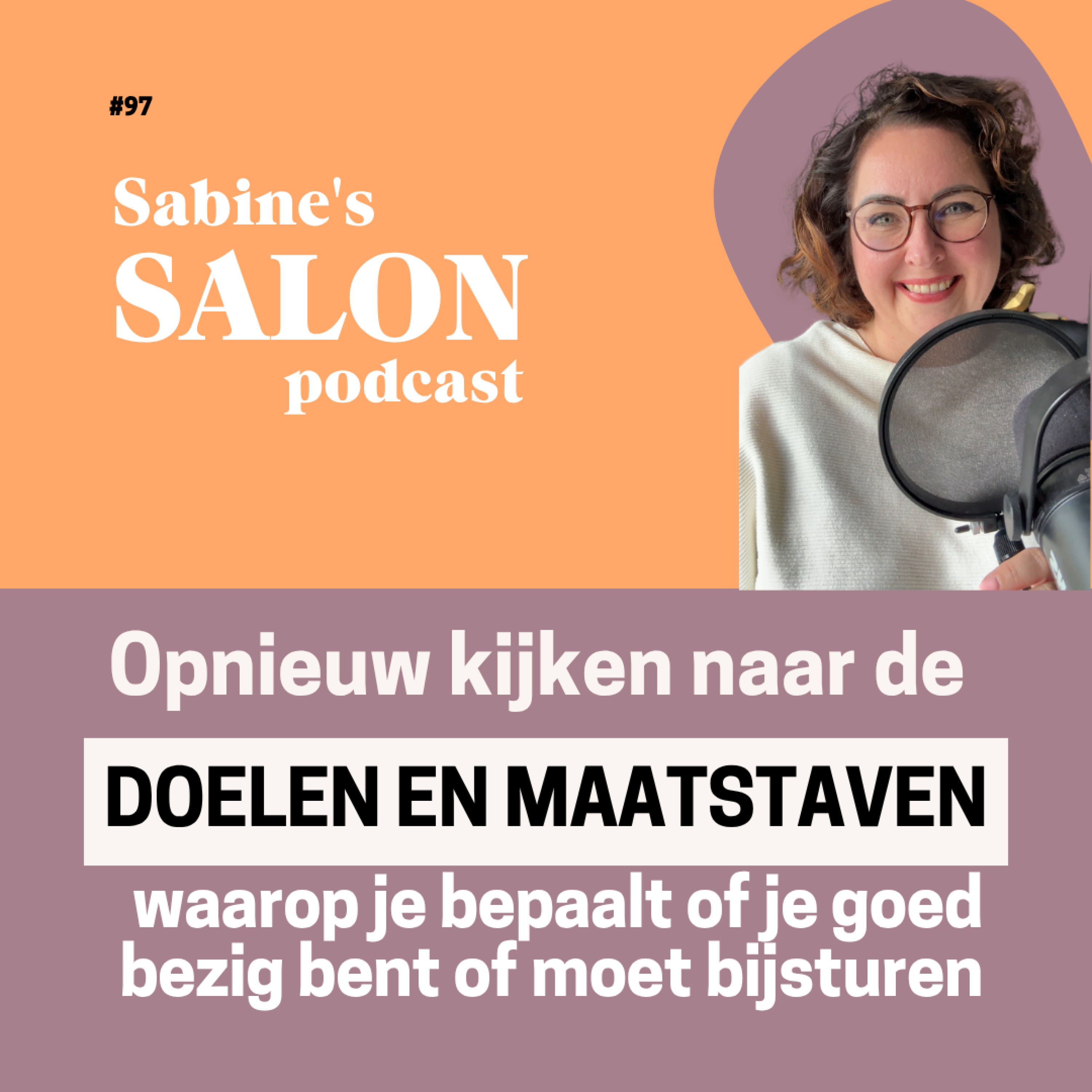 #97 Opnieuw kijken naar de doelen en maatstaven waarop je bepaalt of je goed bezig bent of moet bijsturen #97 Opnieuw kijken naar de doelen en maatstaven waarop je bepaalt of je goed bezig bent of moet bijsturen
