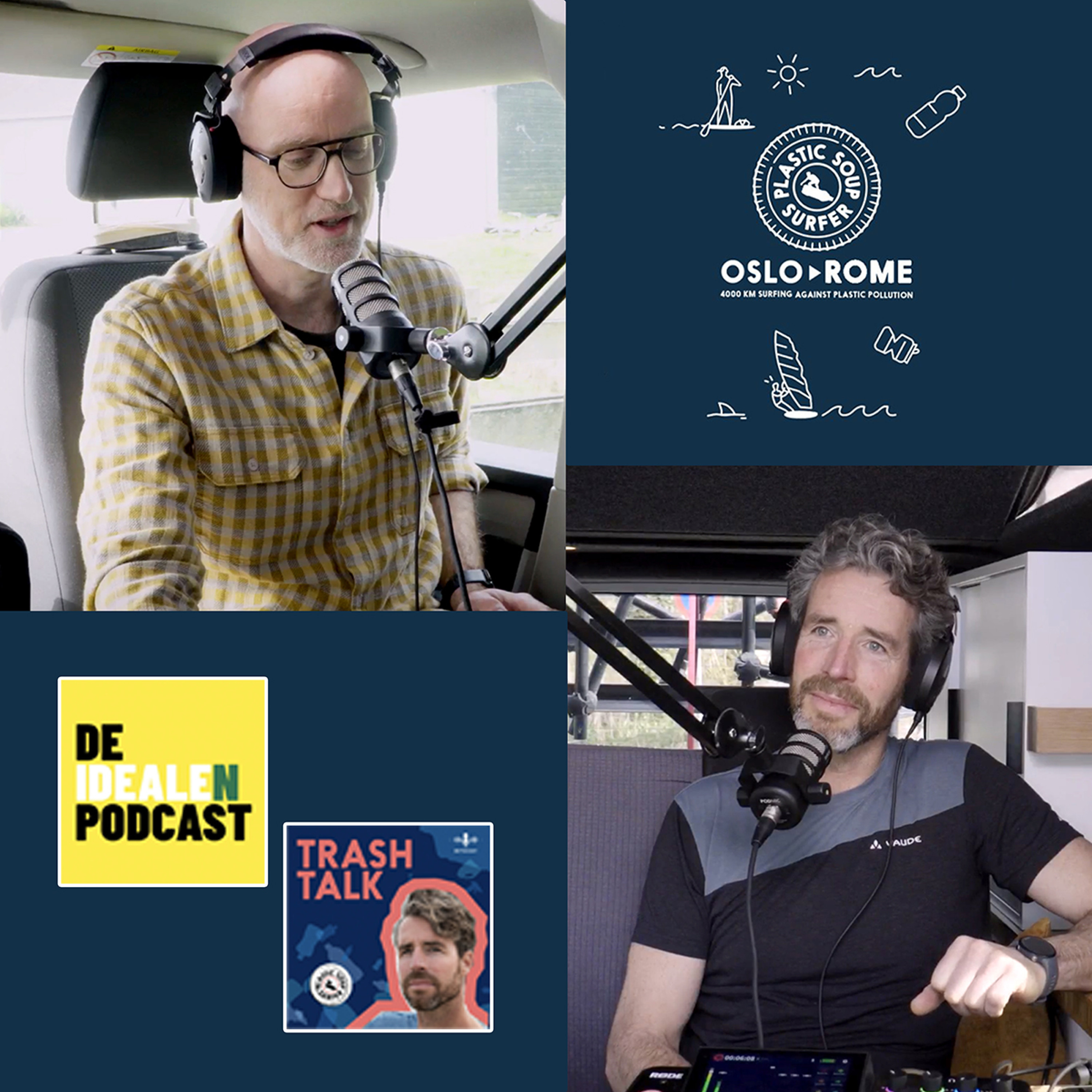 De idealenpodcast x Trash Talk #2 | Van luxe hotels, naar slapen op het strand episode artwork
