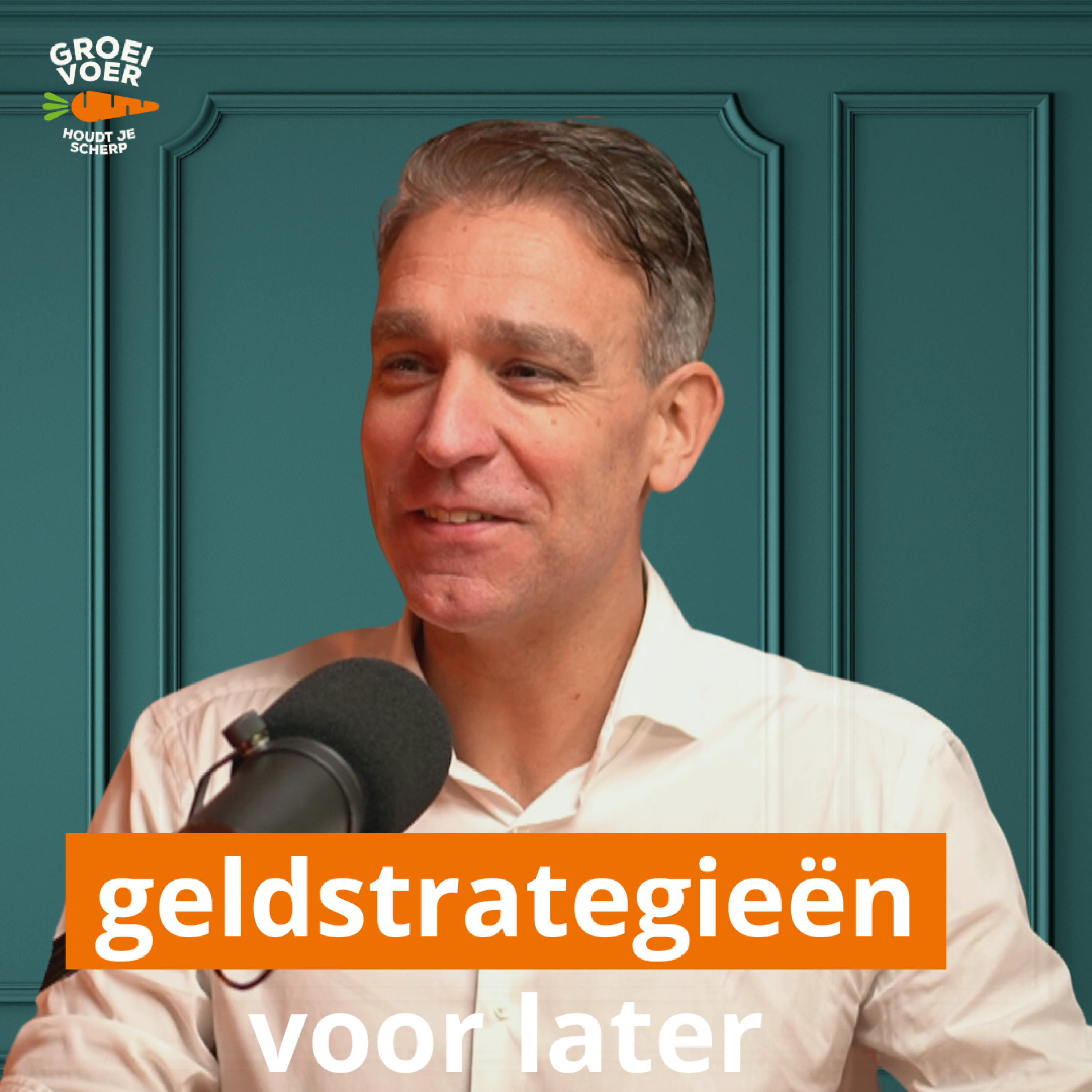 Slimme geldstrategieën voor later. Laurens Leek van Axento over slim pensioen opbouwen en verstandig beleggen | Afl. 306 met Laurens Leek van Axento vermogenbeheer episode artwork