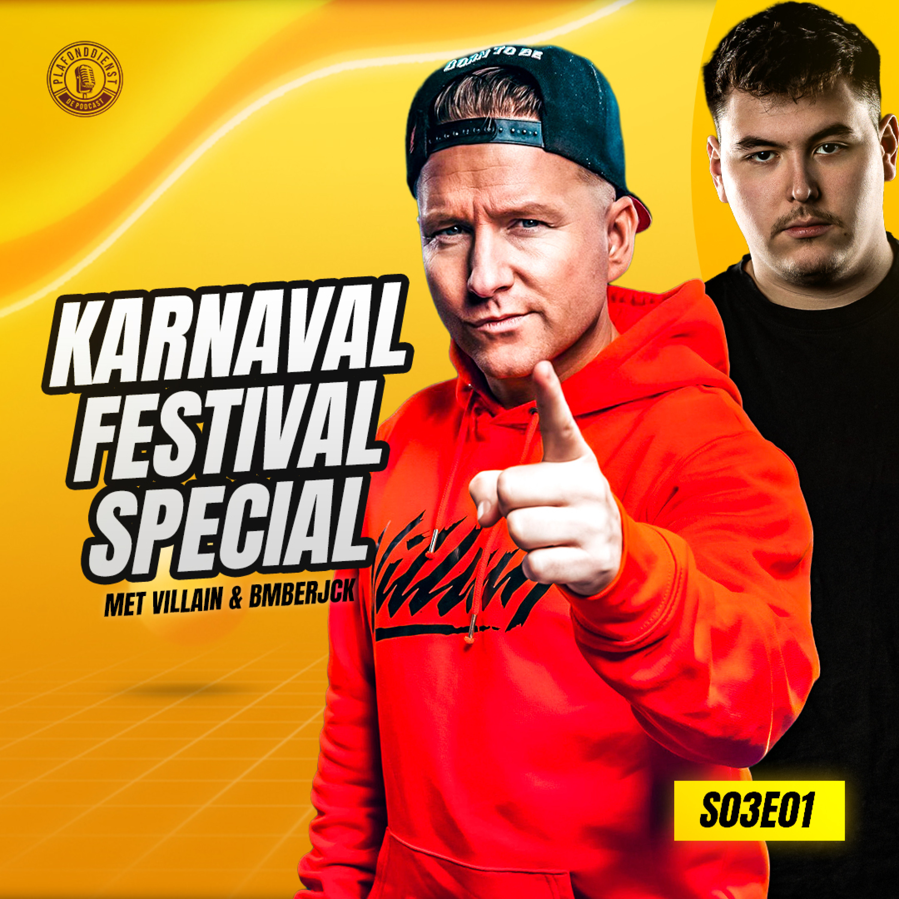 De KARNAVAL FESTIVAL SPECIAL: met VILLAIN & BMBERJCK! 🥳