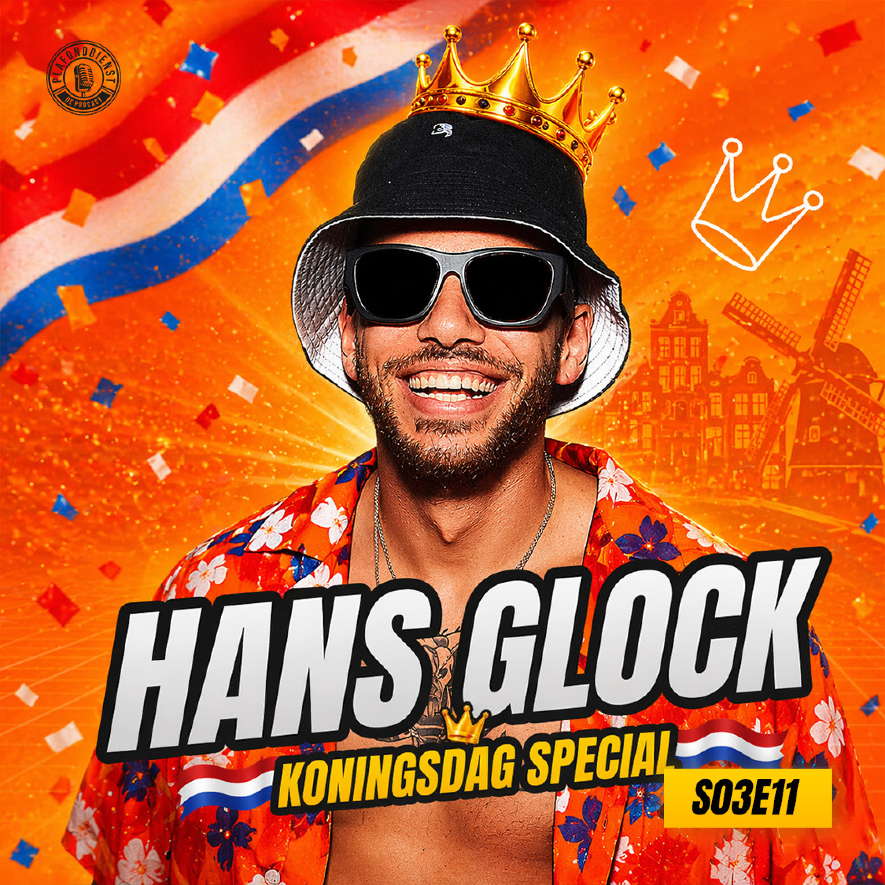 HANS GLOCK leeft voor KONINGSDAG: CODE ORANJE op SUPERSIZED 👑 episode artwork