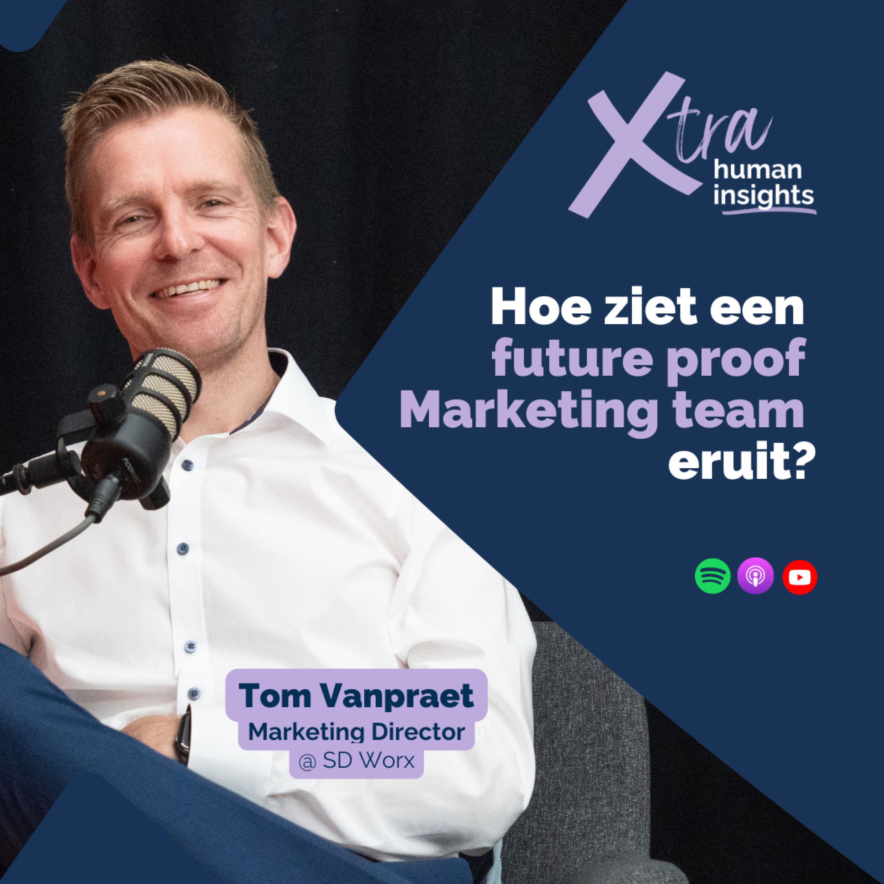 Seizoen 3 - Aflevering 12 - Tom Vanpraet - Marketing Directyor - SD Worx episode artwork