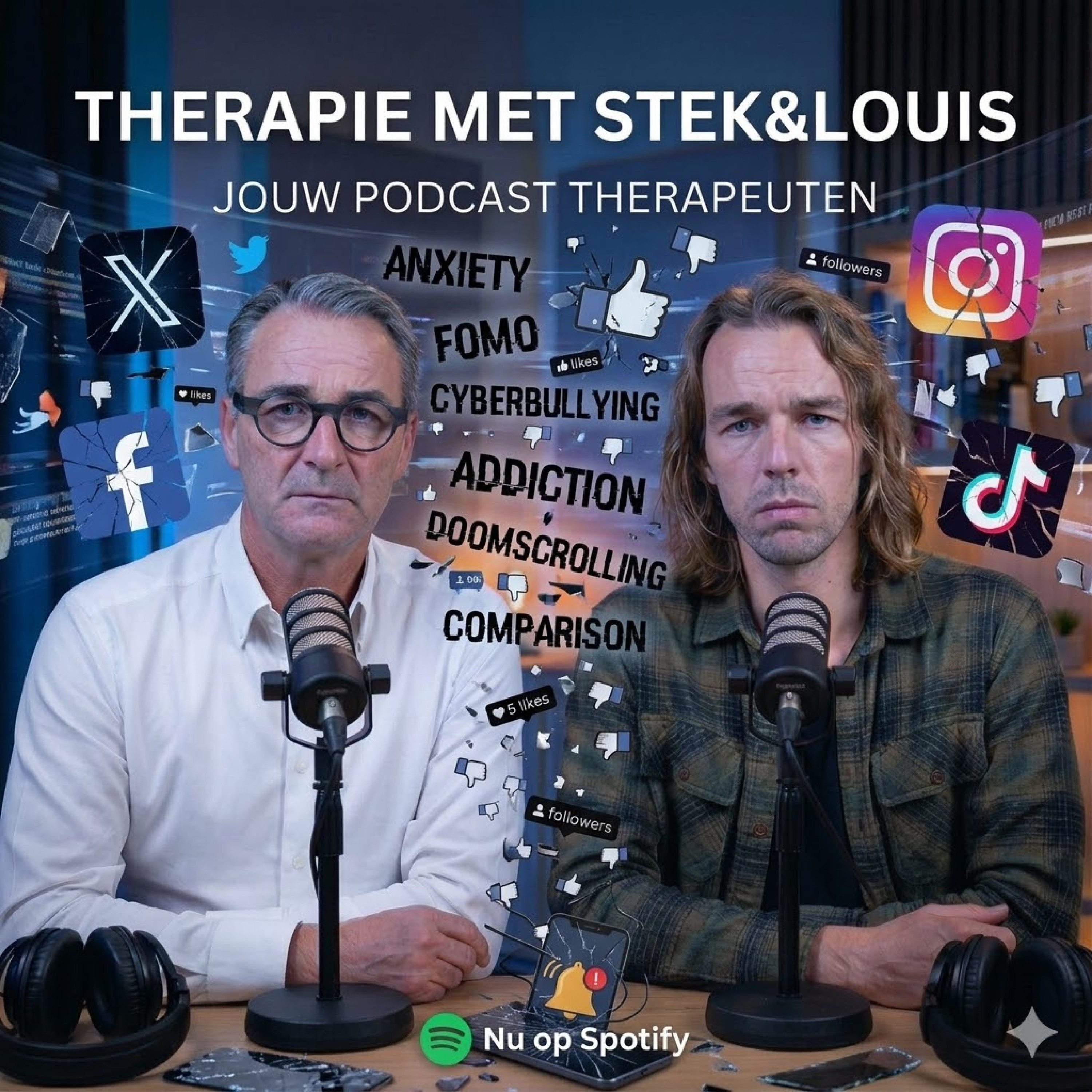 Brein vs. Algoritme: Waarom we vastlopen op sociale media episode artwork