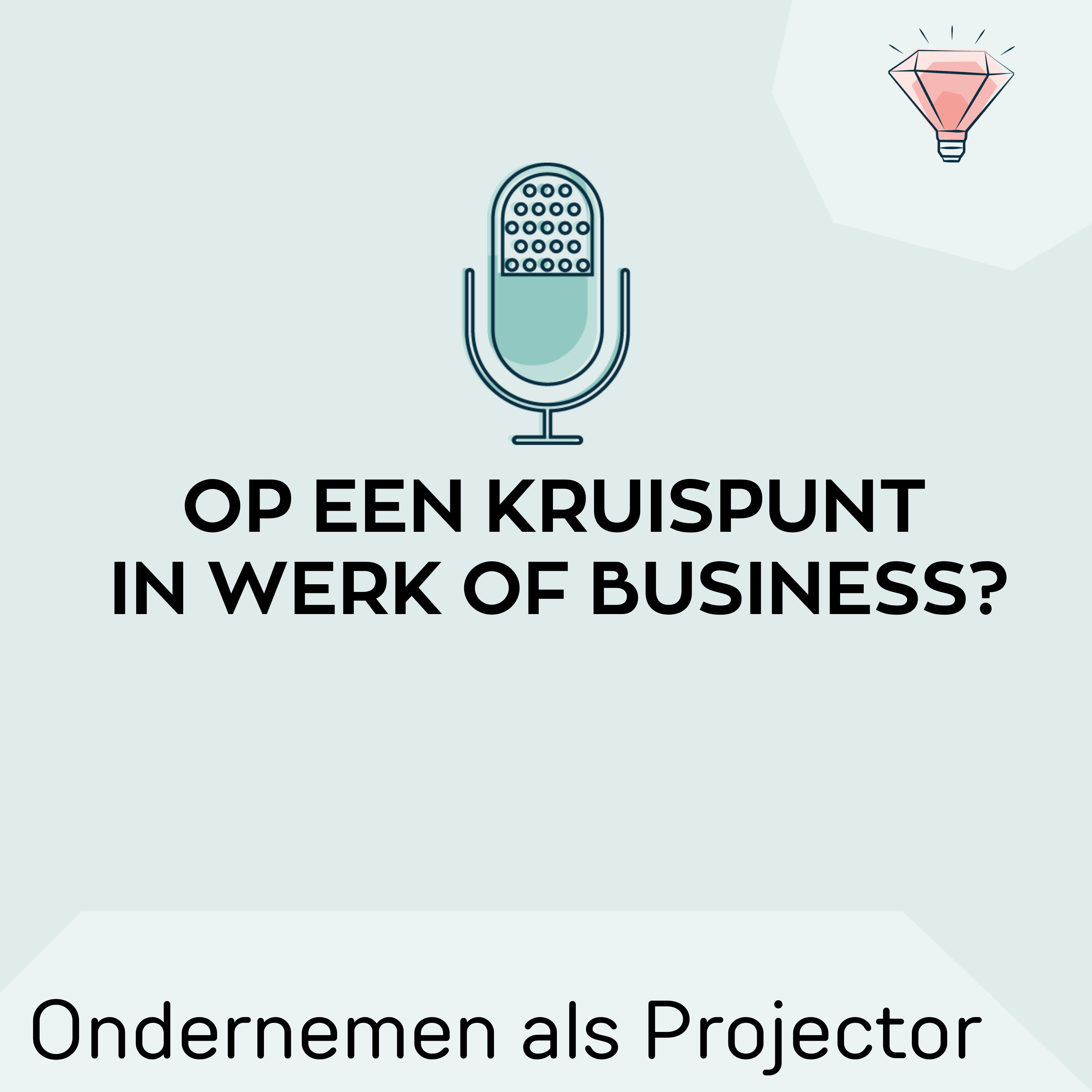 Op een kruispunt in werk of business