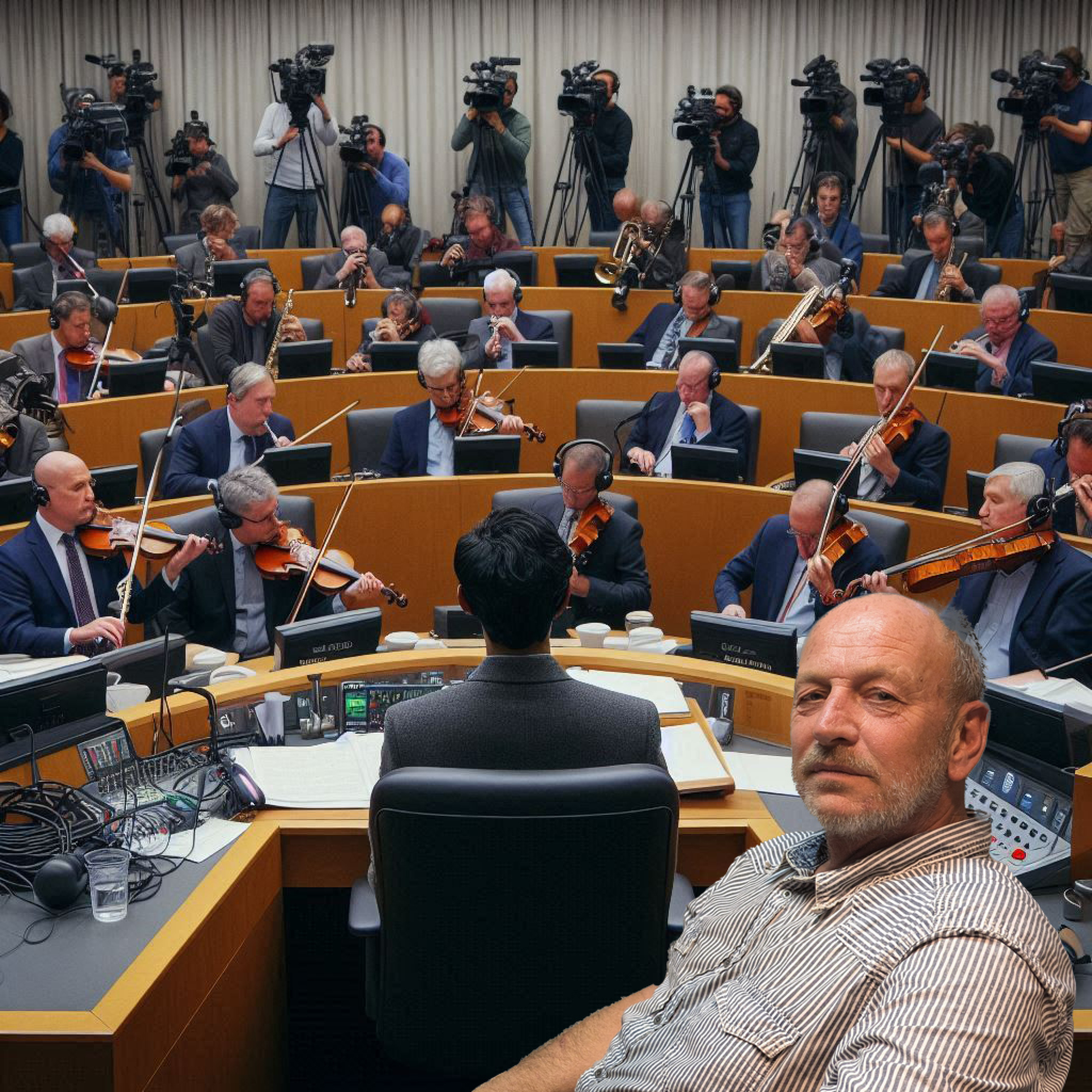 Nieuw camera- en vergadersysteem gemeente Baarn | Baarnse muziekvereniging Crescendo presenteert 'Maestro' episode artwork