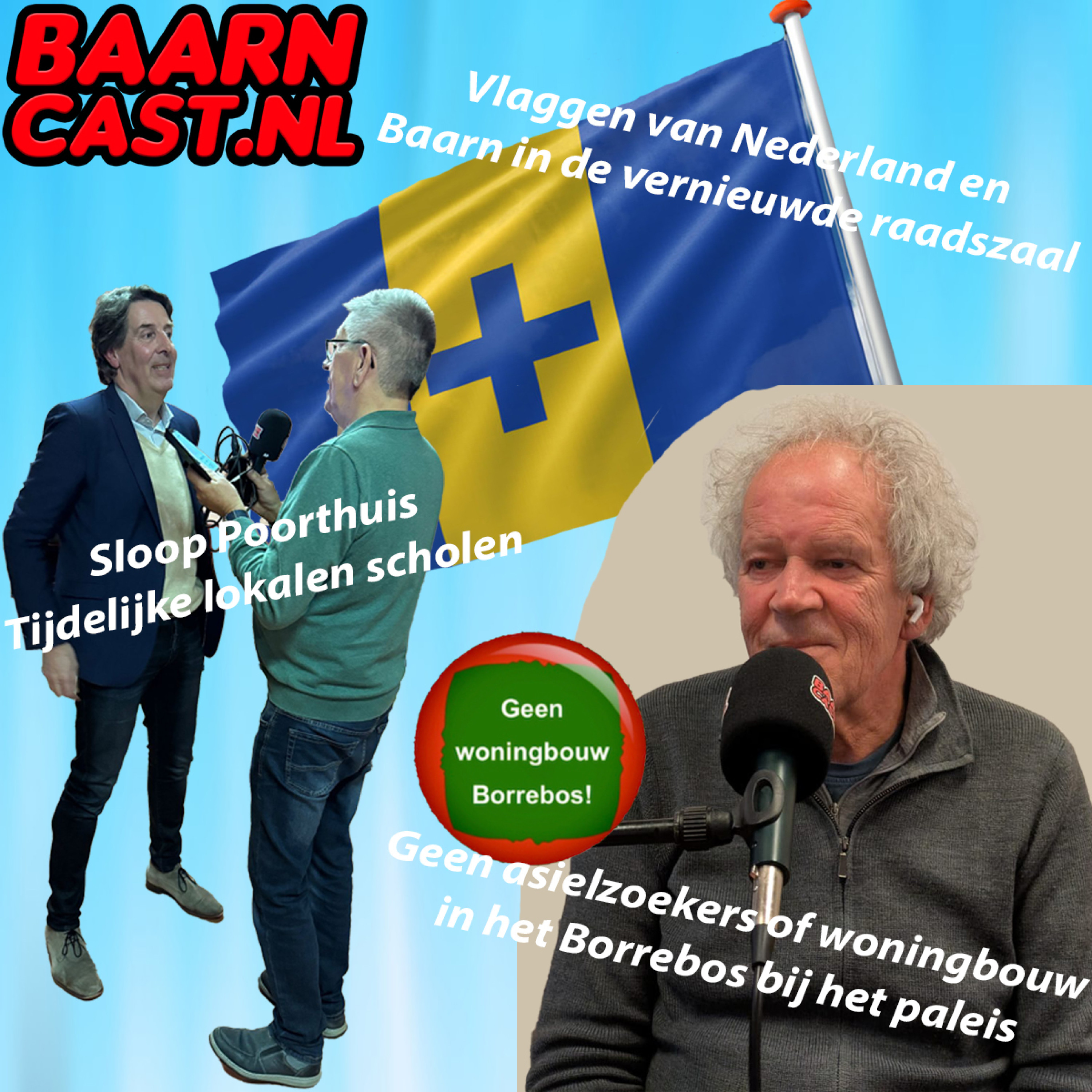 Asielzoekers of woningbouw in Borrebos | Sloop Poorthuis tbv scholen | Vlaggen in raadzaal episode artwork