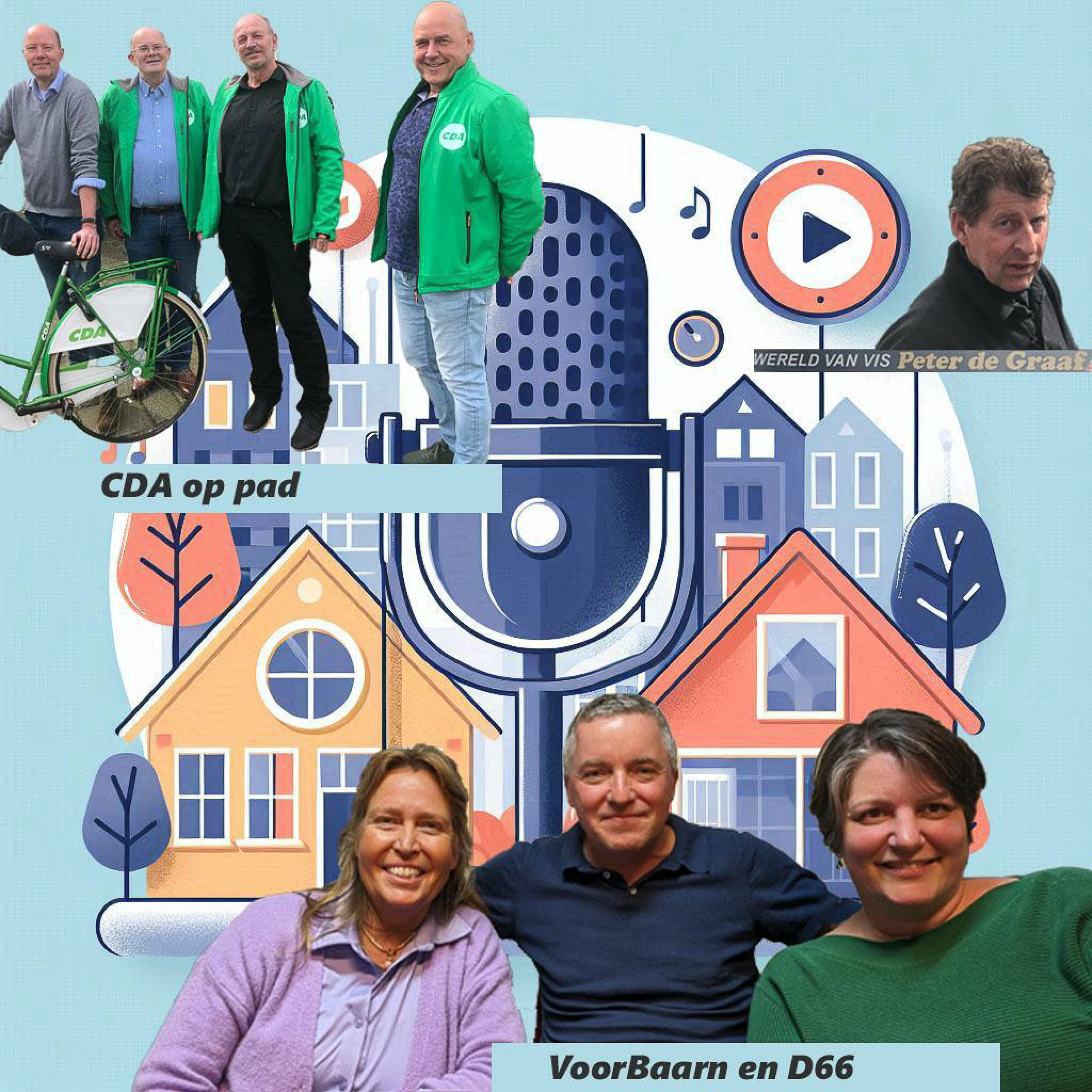 Raadsleden over huisvesting maatschappelijke instellingen | Visboer De Graaf over de verplaatsing van de markt | Het CDA op pad episode artwork