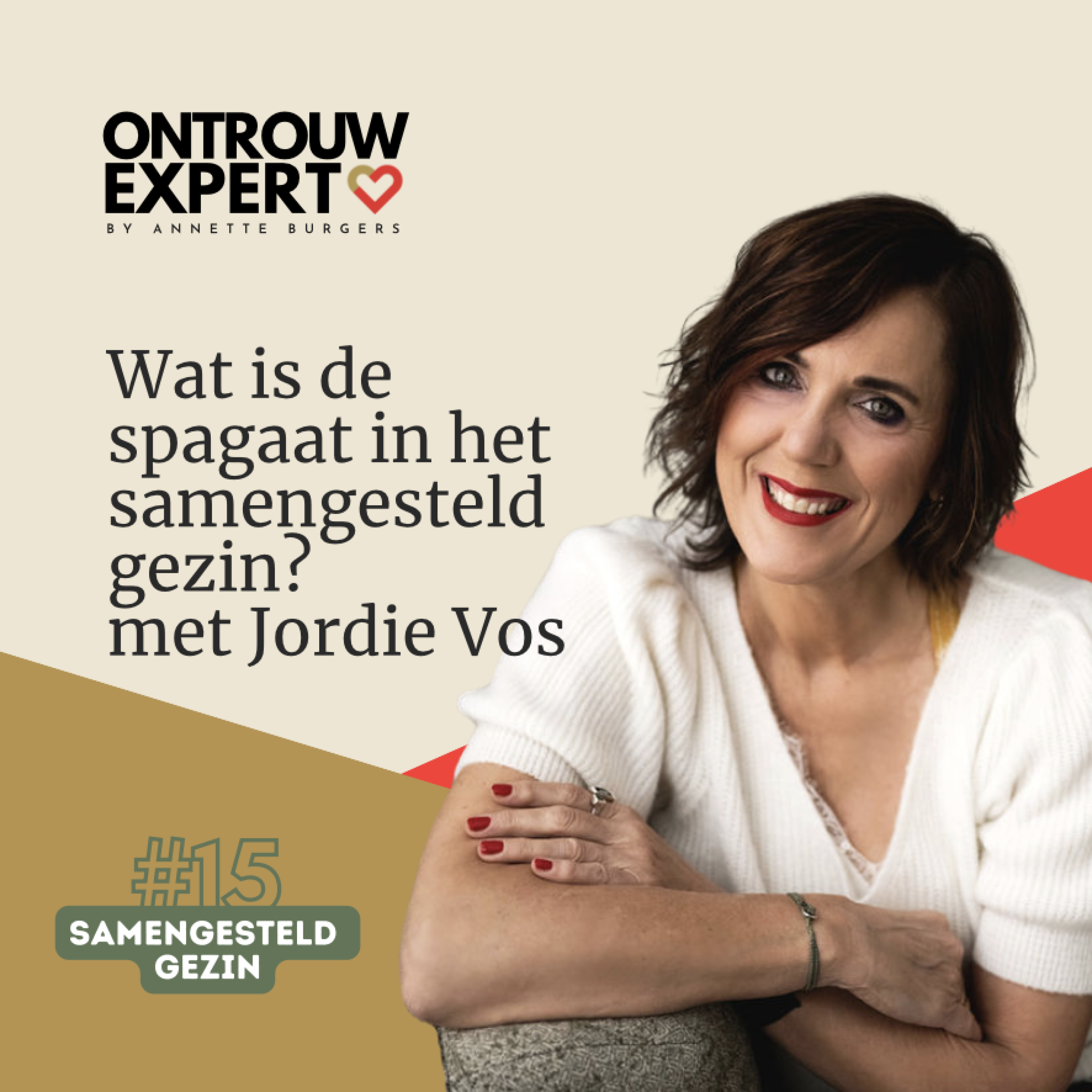 Wat Is 'de Spagaat in het samengesteld gezin'? met Jordie Vos #15 episode artwork