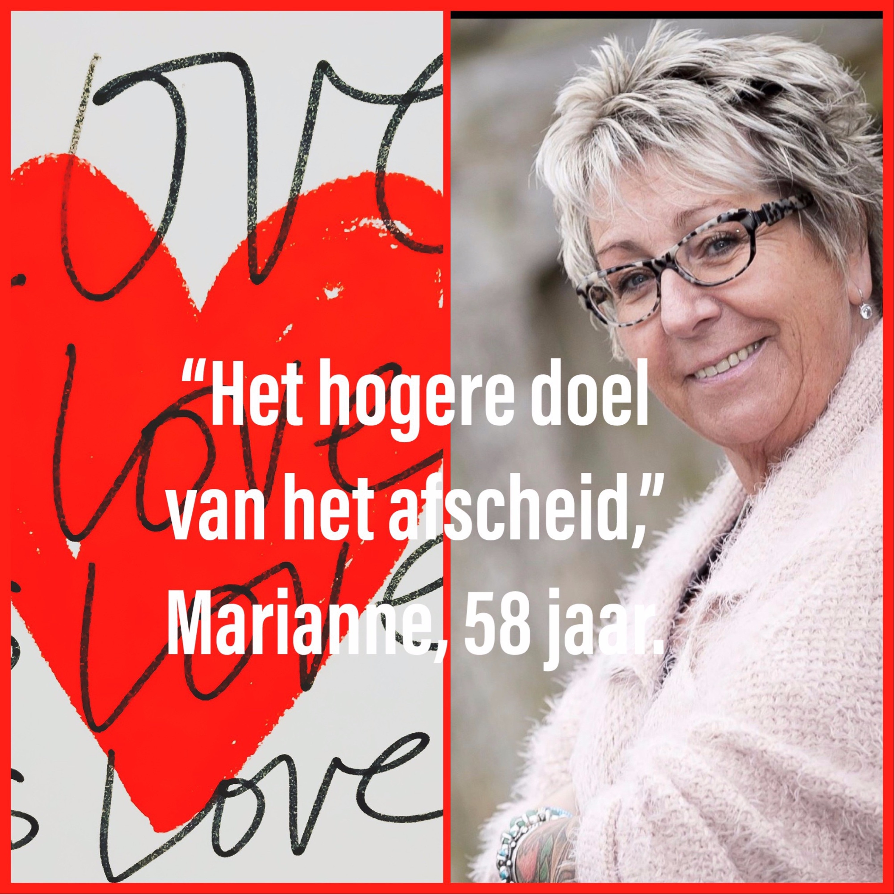 Op Zoek Naar De Liefde, Serie 1, Afl 6, Marianne 58 jr, gescheiden #6 episode artwork
