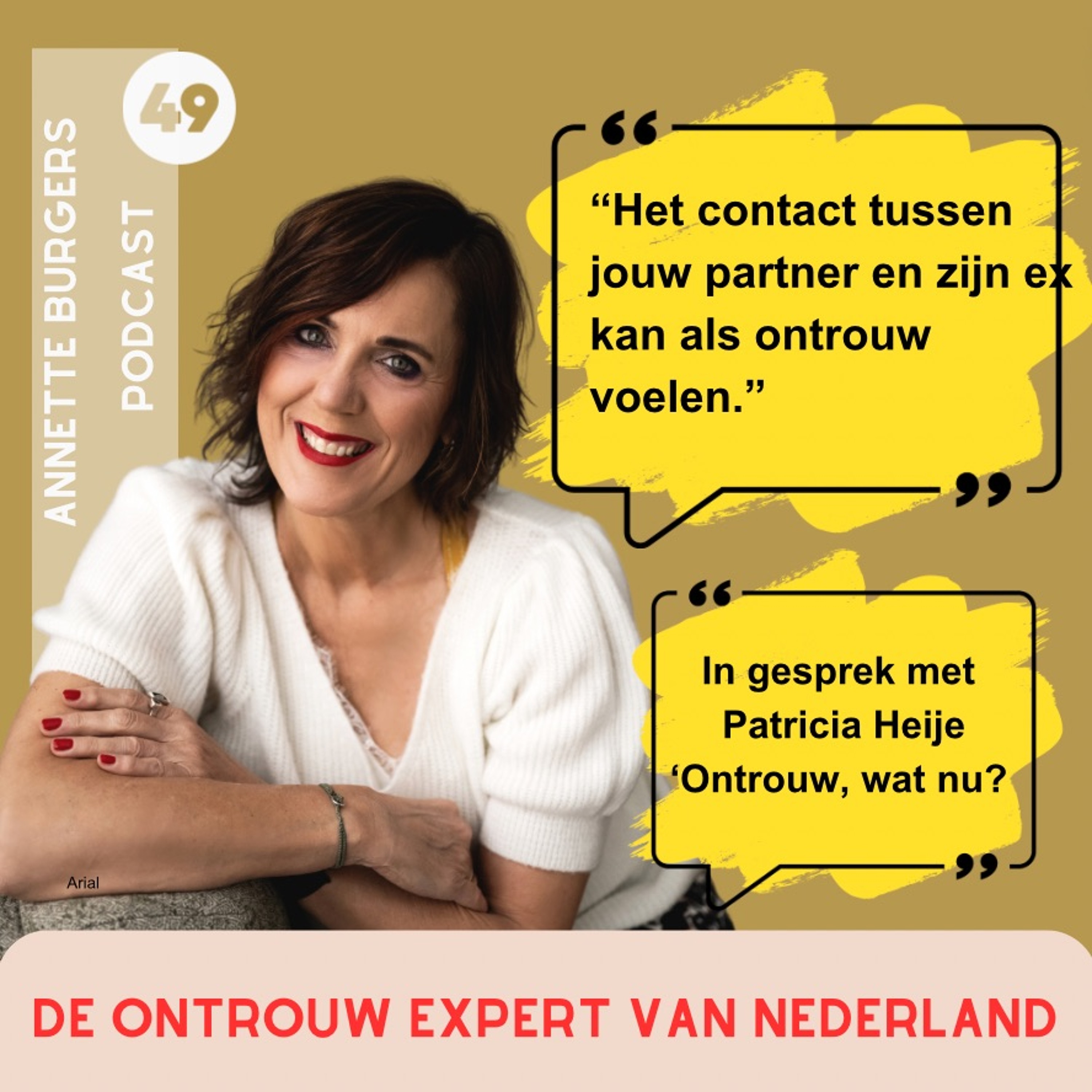 Het contact tussen jouw partner en zijn ex kan als ontrouw voelen #44 episode artwork
