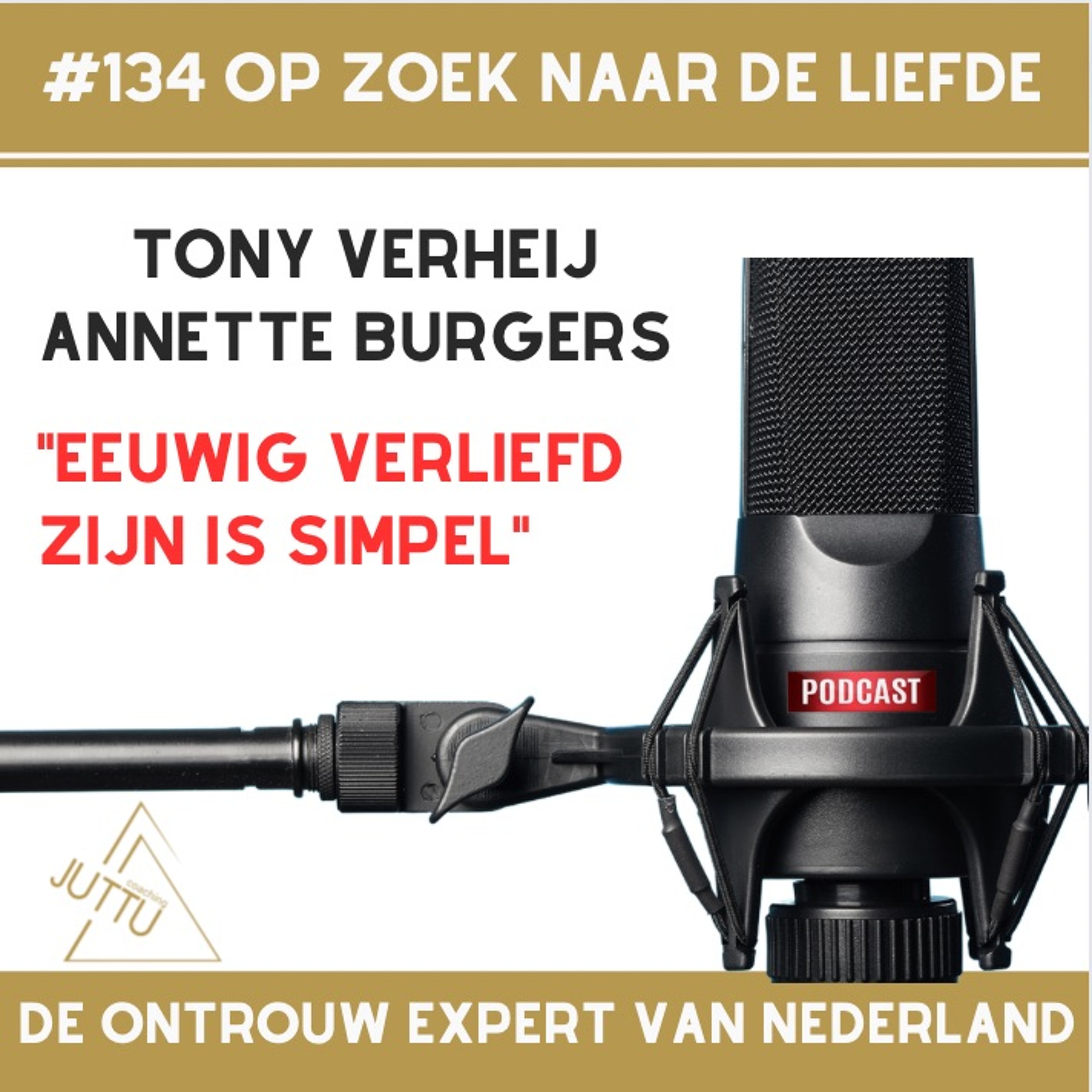 'Eeuwig verliefd' Radio Juttu Vlamt met Tony Verheij en Annette Burgers #139 episode artwork