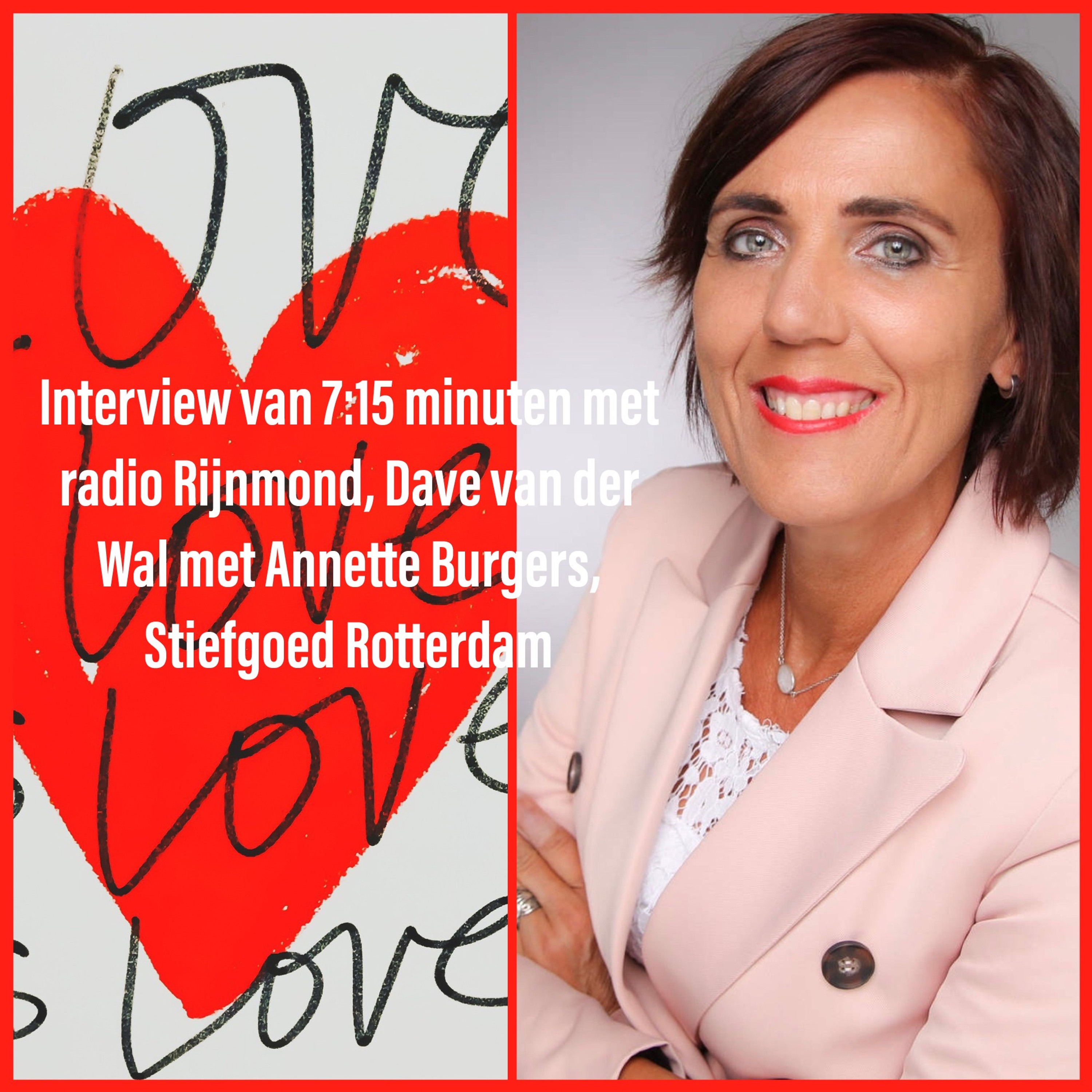 #01 Interview Radio Rijnmond Dave van de Wal met Annette Burgers episode artwork
